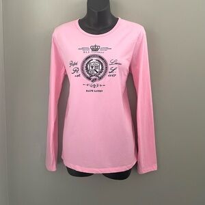 Ralph Lauren Pink Logo Tee